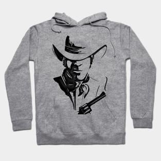 Western Era - Cowboy with Gun Hoodie